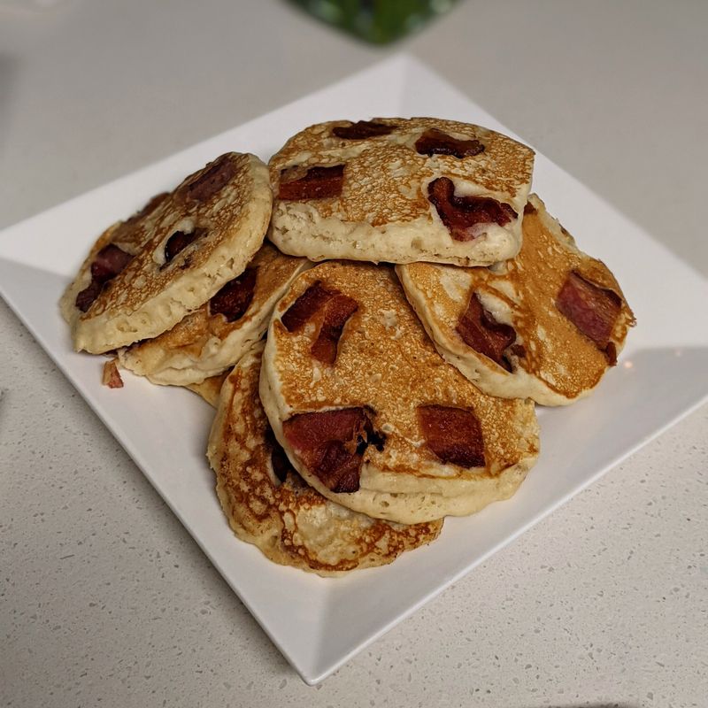 Store-Bought Cupcake Topped With Bacon