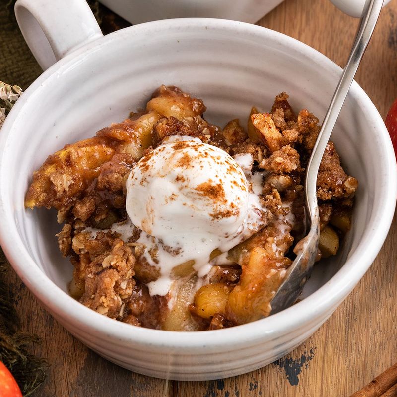 Chai-Spiced Apple Crisp