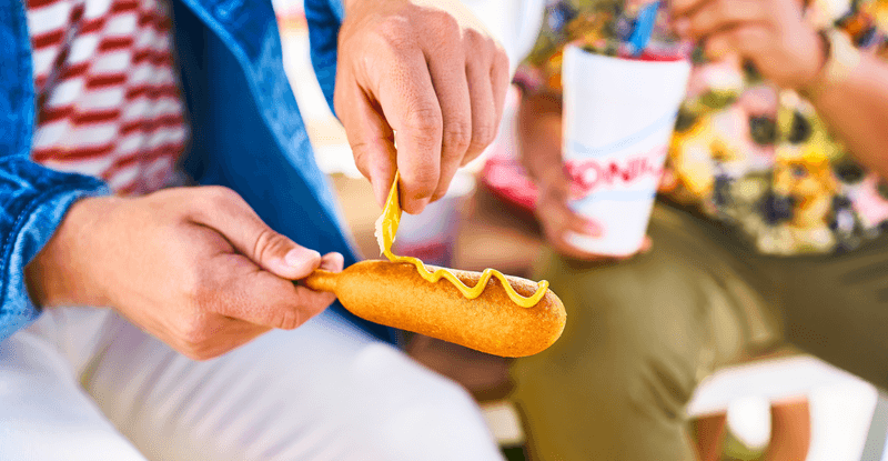 Sonic's Corn Dog: A Drive-In Delight