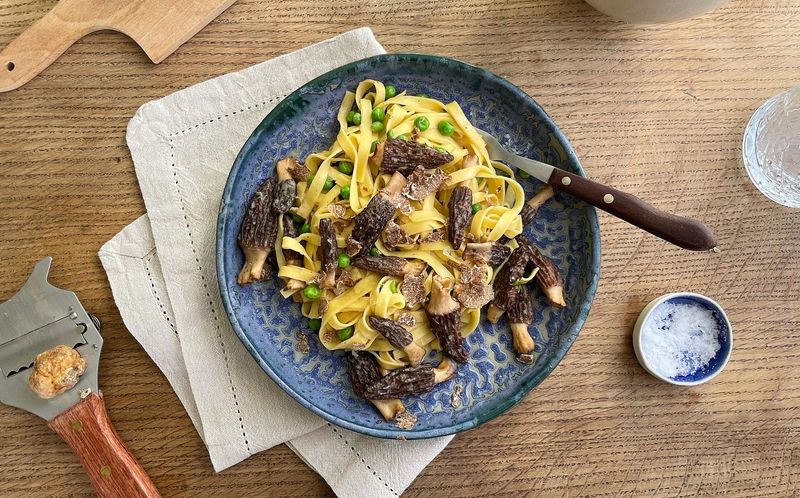 Morel Mushroom Tagliatelle