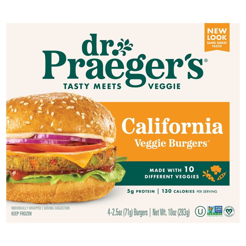 Dr. Praeger's California Veggie Burger: Garden Party