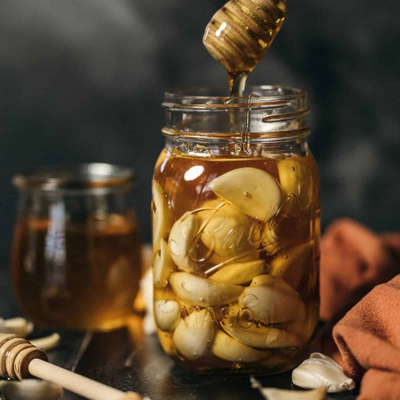 Garlic Honey Syrup