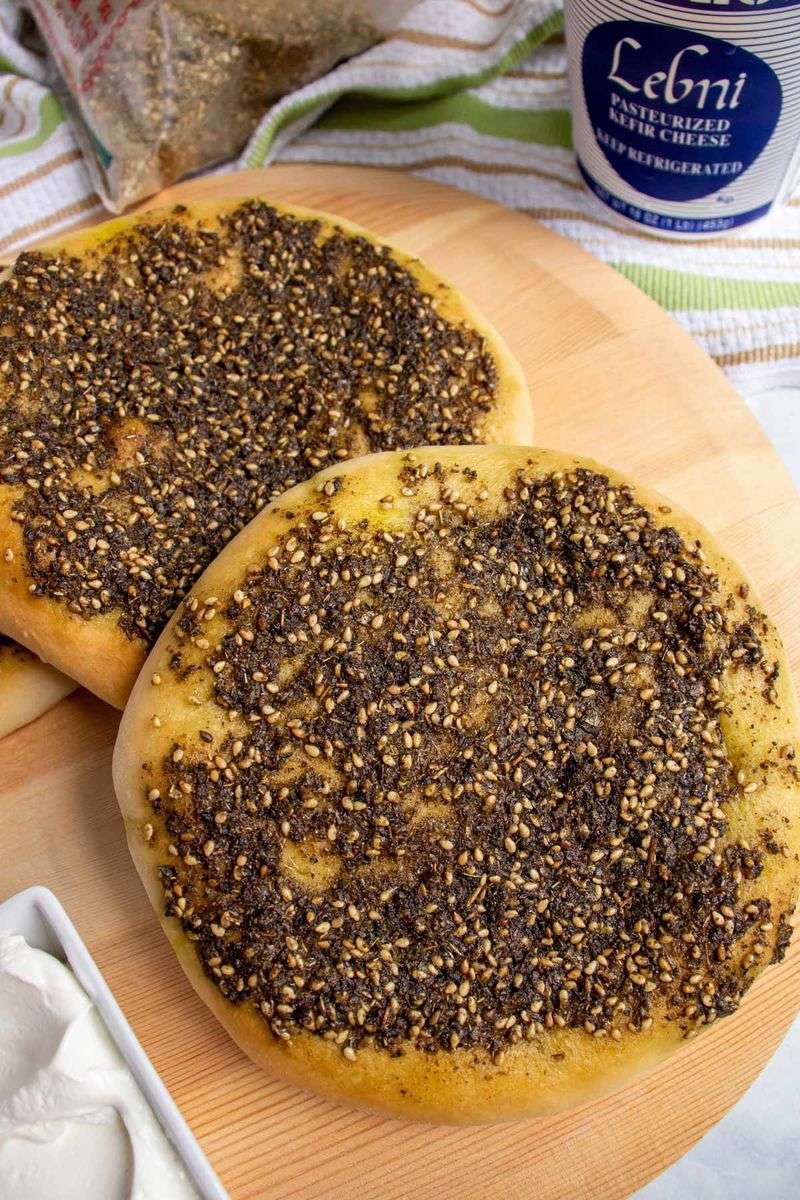 Comforting Lebanese Manakeesh