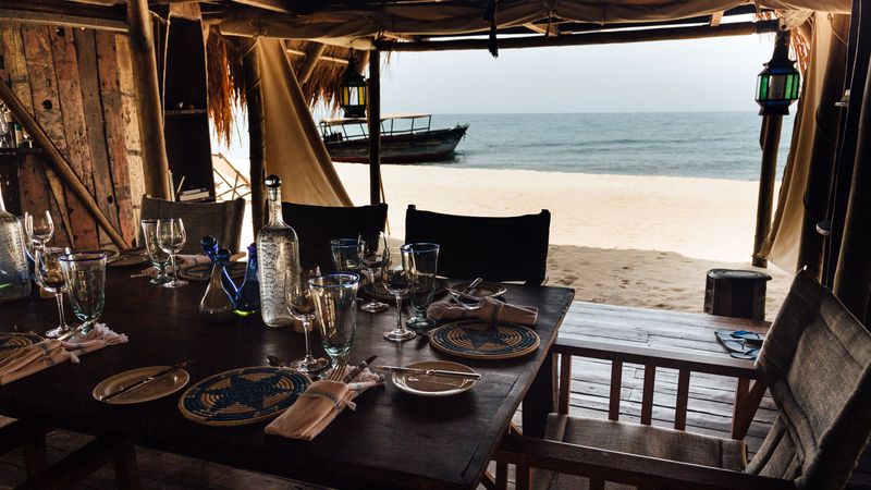 Arriving Early For Dinner (Tanzania)