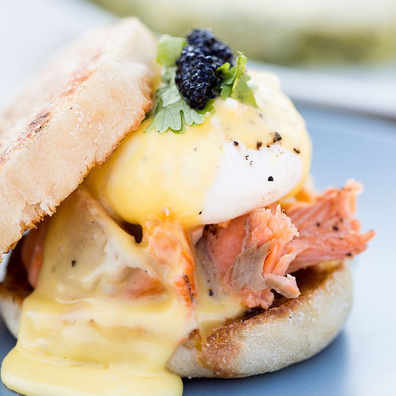 Smoked Salmon Eggs Benedict