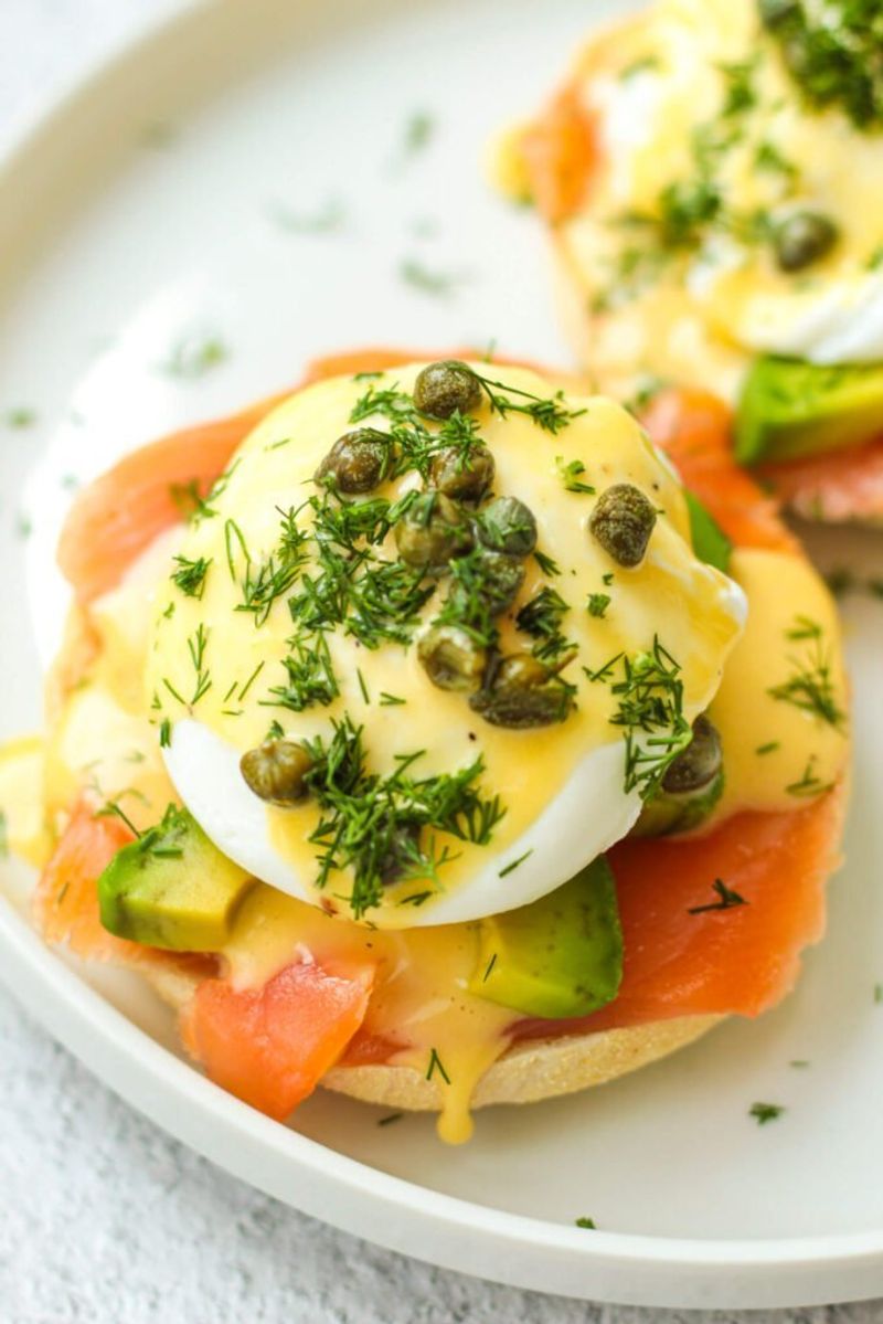 Smoked Salmon Eggs Benedict