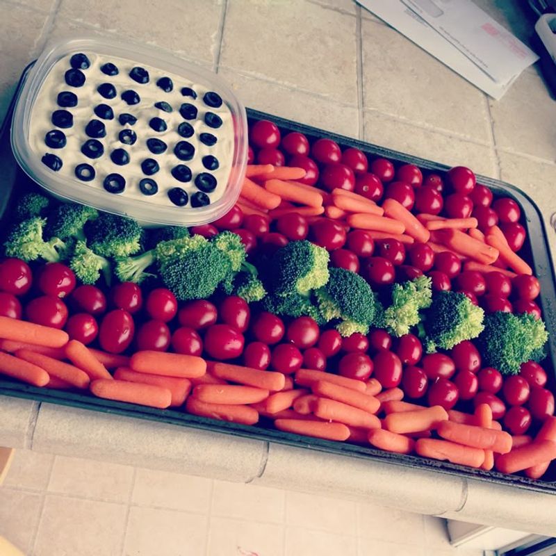 United We Stand Veggie Platter