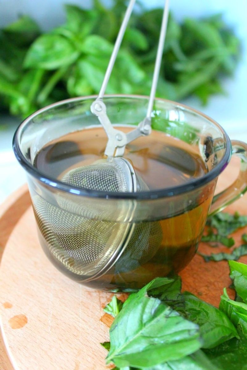 Steep Basil Tea
