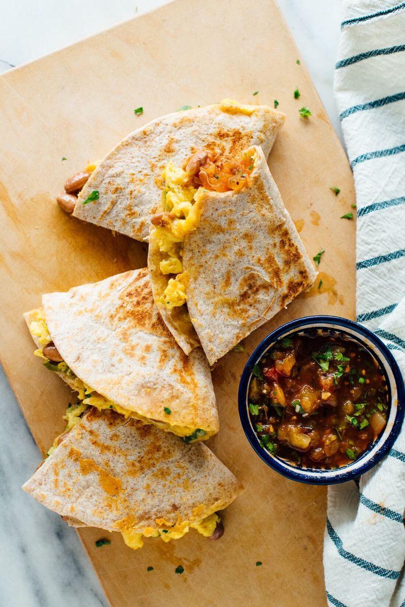 Lightning-Fast Breakfast Quesadillas