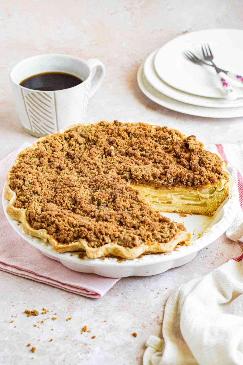 Sour Cream Apple Pie