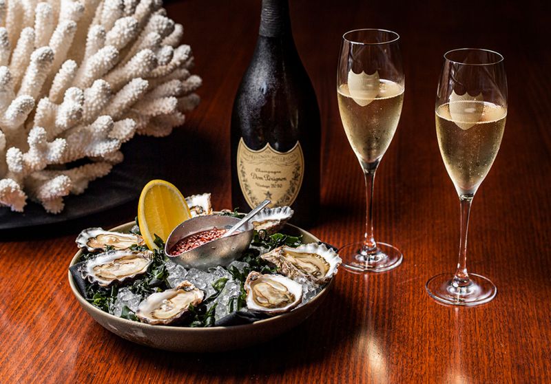 Association With Champagne And Wine