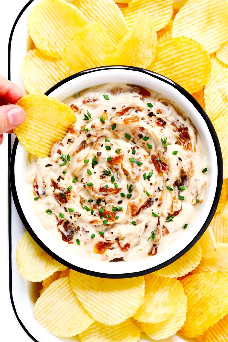 French Onion Dip From Scratch