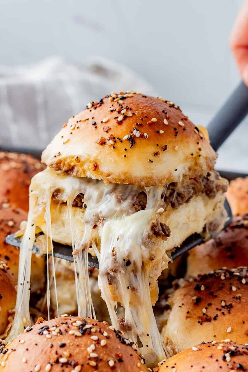 French Onion Beef Sliders