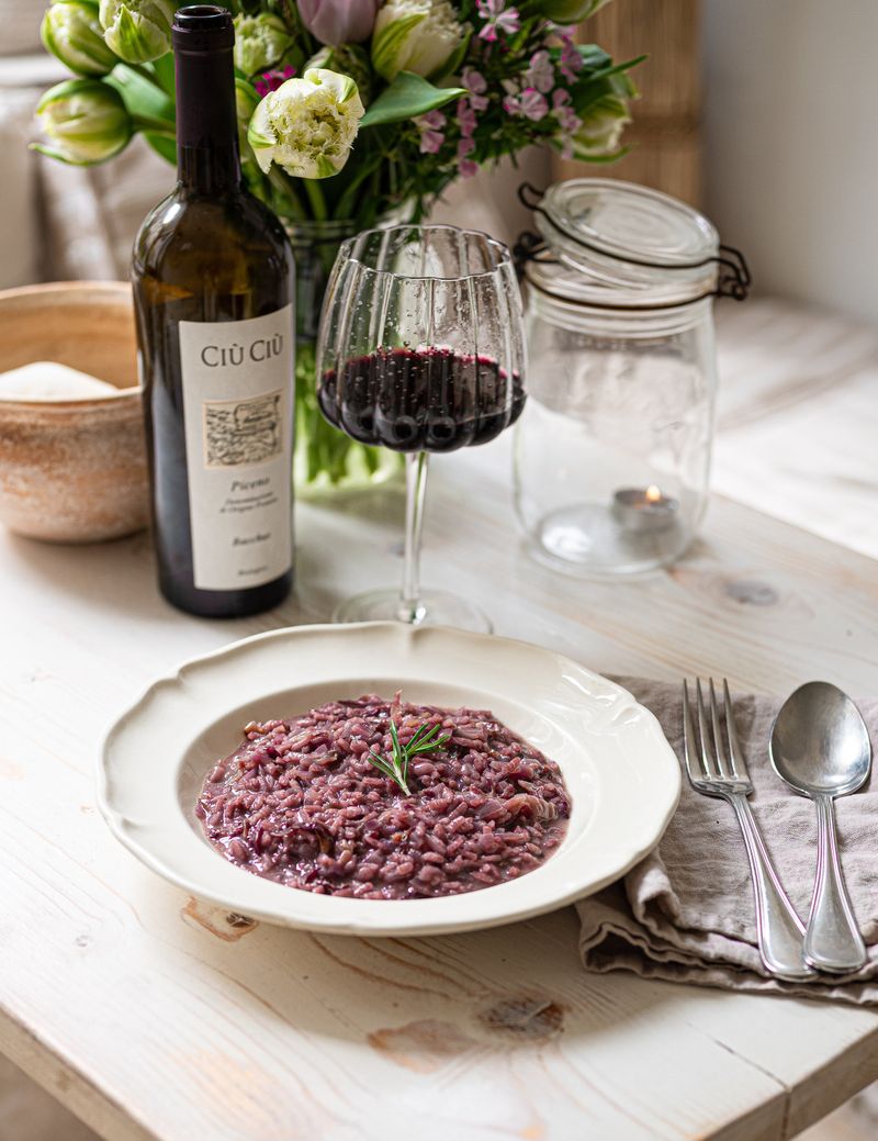 Red Onion Risotto