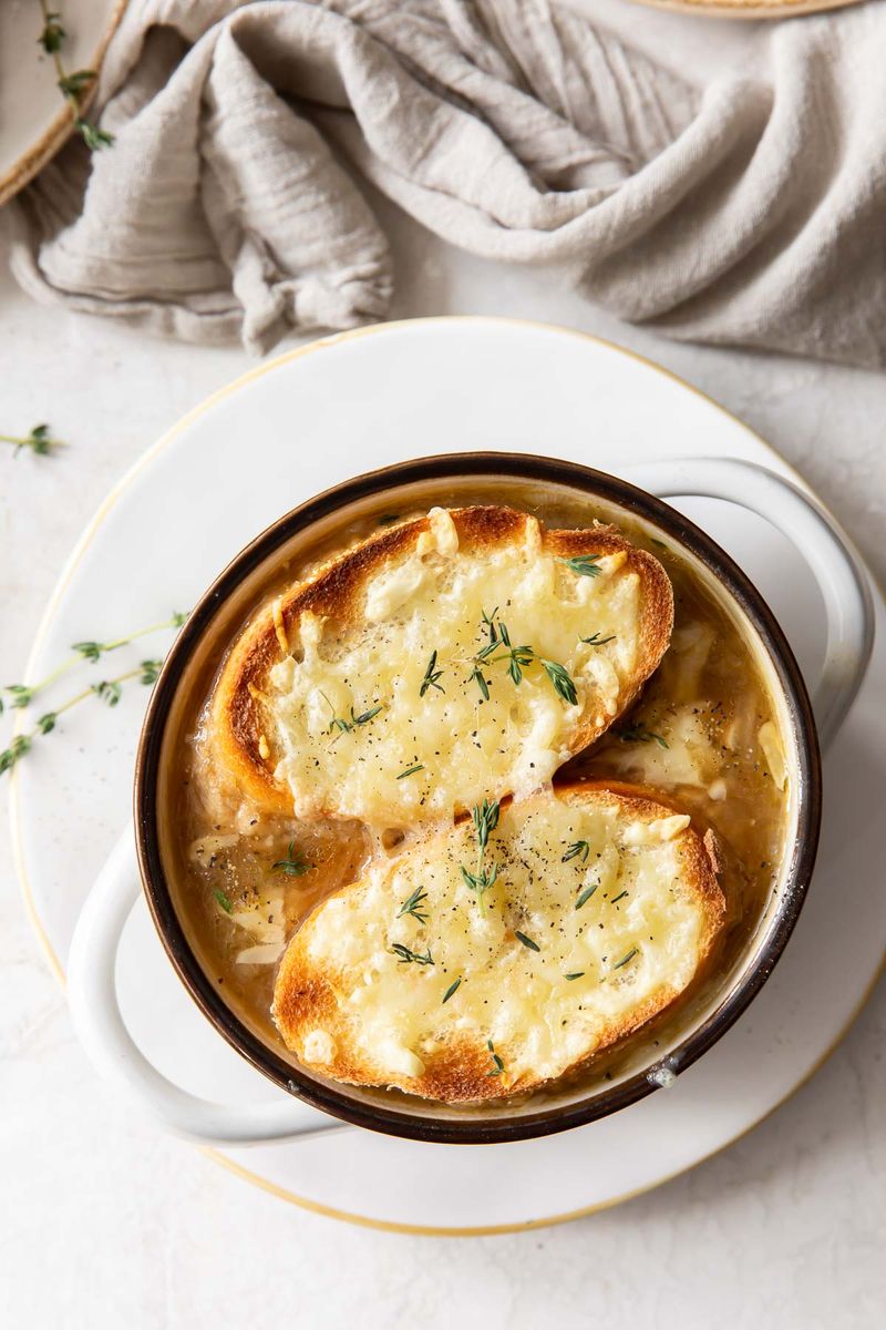 French Onion Potato Soup
