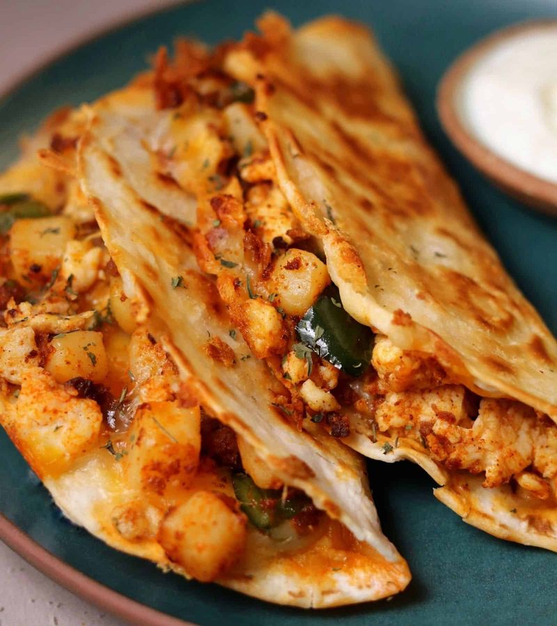 Breakfast Quesadilla Fiesta