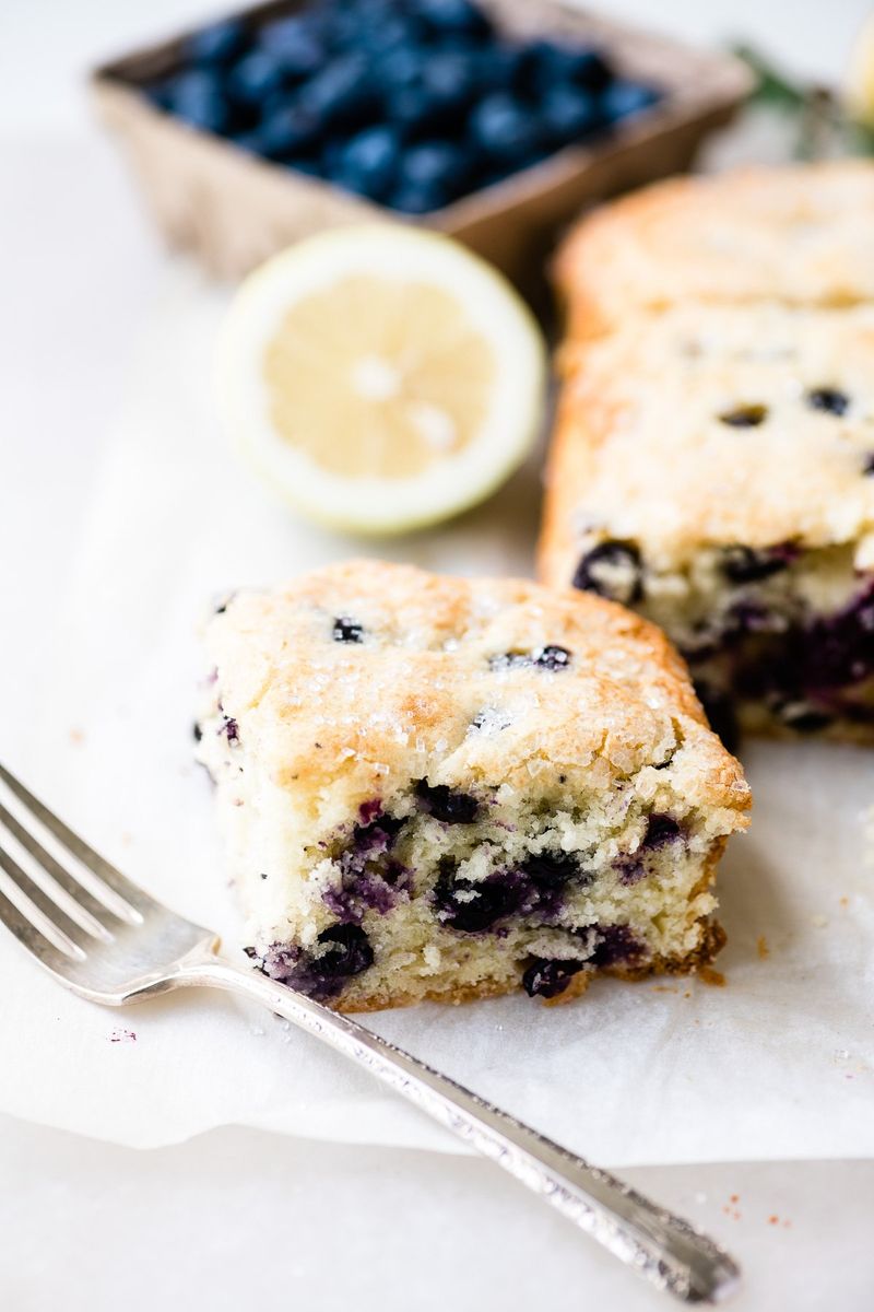 Blueberry Lemon Breakfast Cake