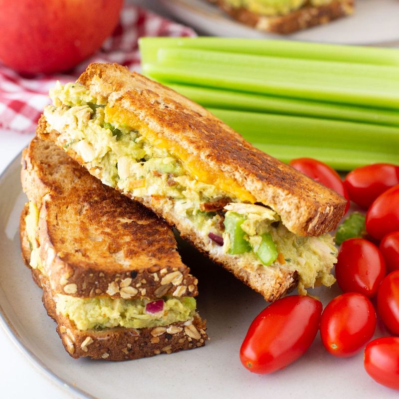 Saturday Lunch: Avocado Tuna Melts
