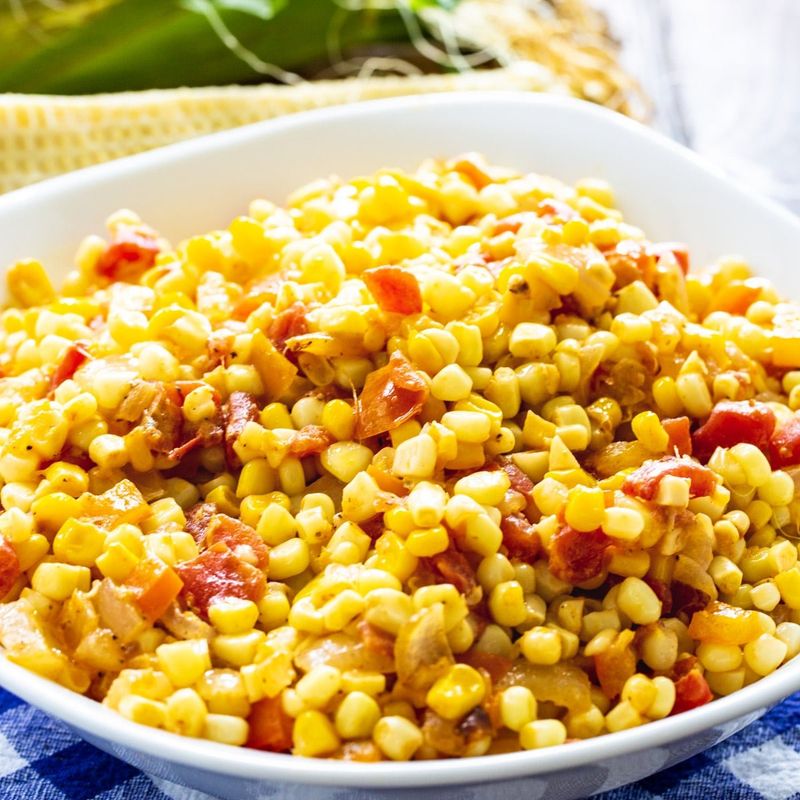 Cajun Corn Maque Choux