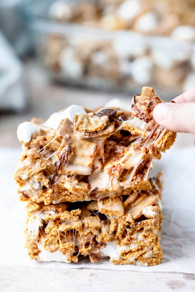Golden Grahams S’mores Squares
