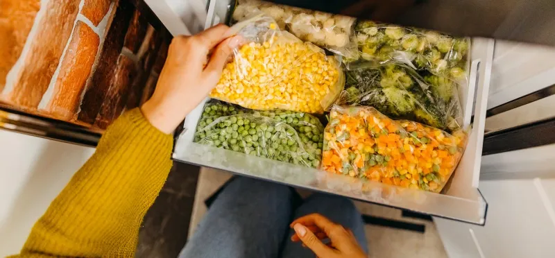 Plain Frozen Vegetables (Healthy Option!)