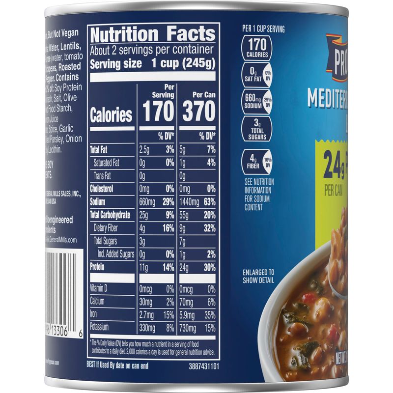 Canned Lentil Soup