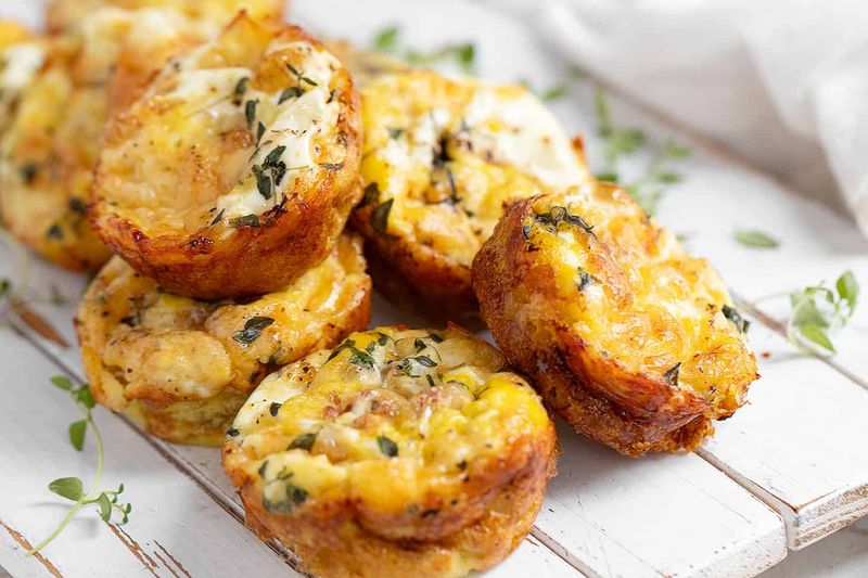 Mini Crustless Quiches