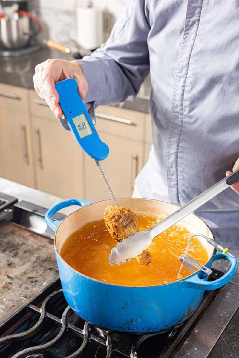 Forgetting To Use A Thermometer