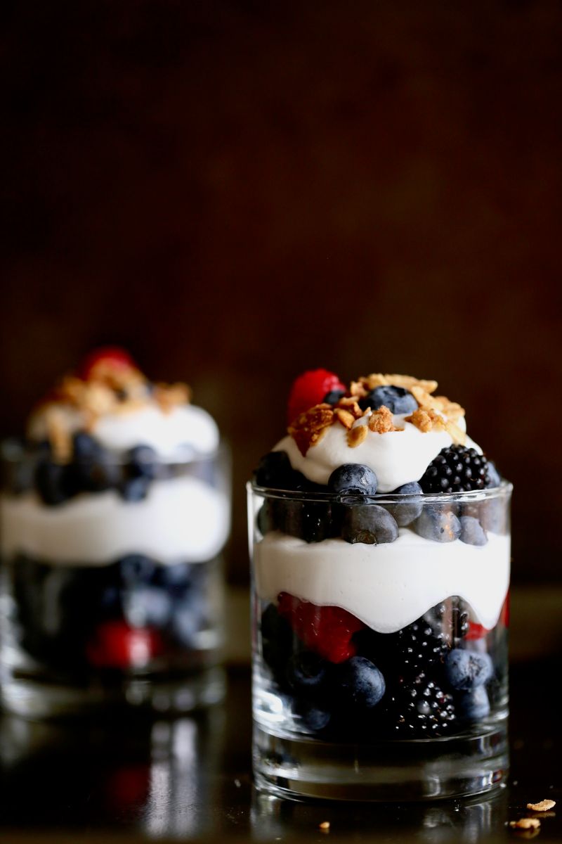 Berry Coconut Parfait