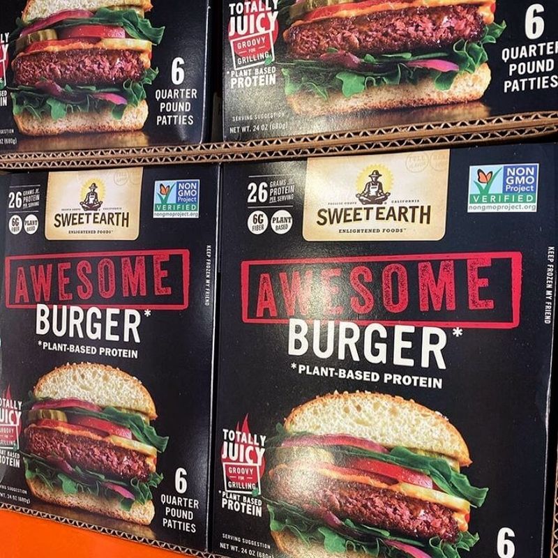 Sweet Earth Awesome Burger: Protein Powerhouse