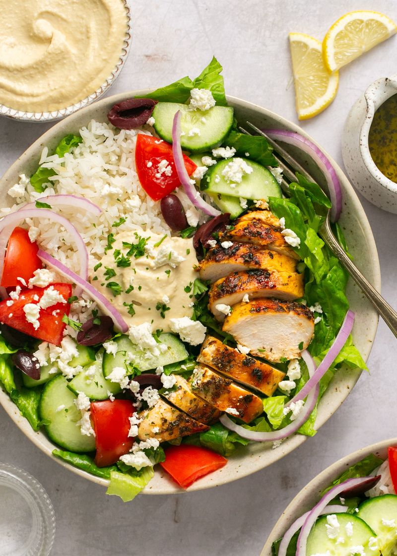 Mediterranean Chicken Bowls