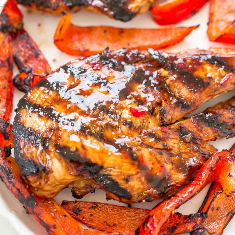 Sweet Chili Chicken And Bell Peppers