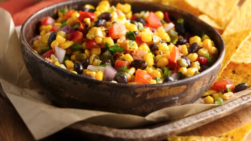 Black Bean And Corn Salsa