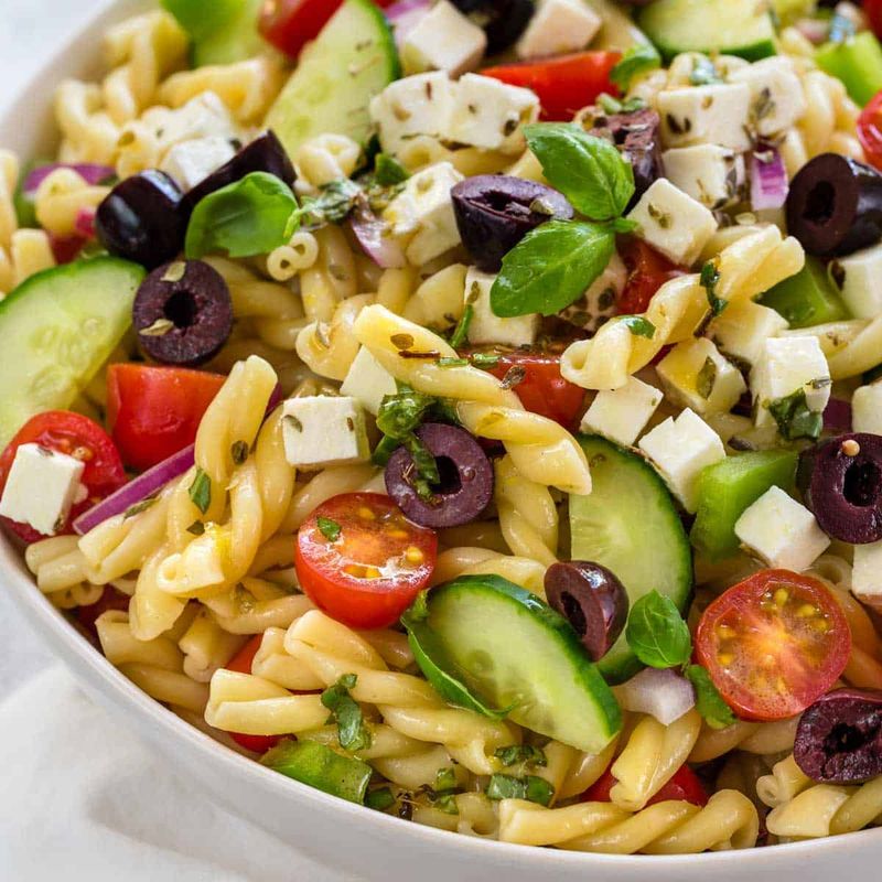 Greek Goddess Pasta Power Bowl
