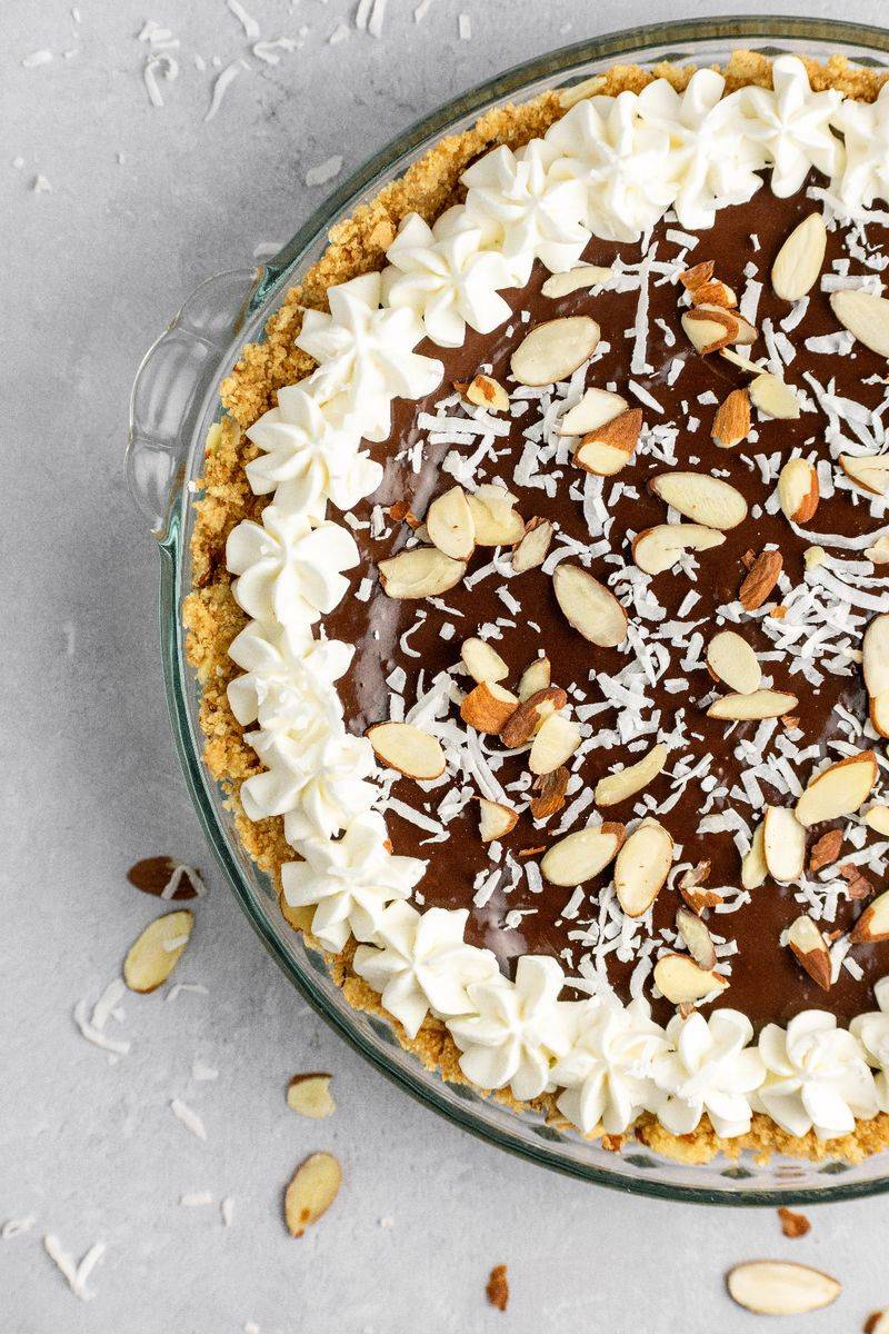 Almond Joy Cookie Pie Fantasy