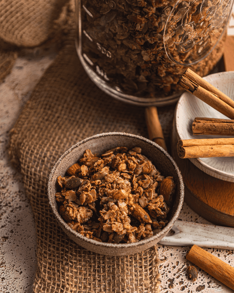 Homemade Cinnamon Granola (Gluten-Free And Crunchy)