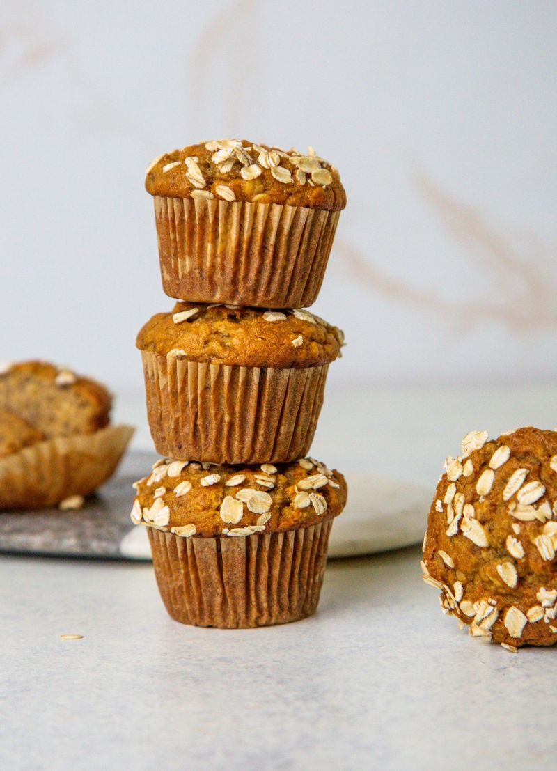 Banana Oat Muffins