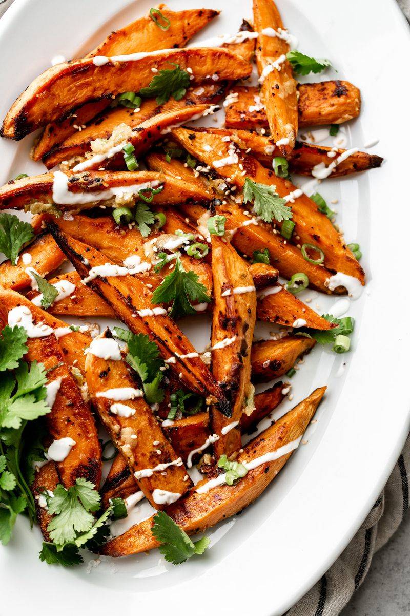 Maple Miso Sweet Potato