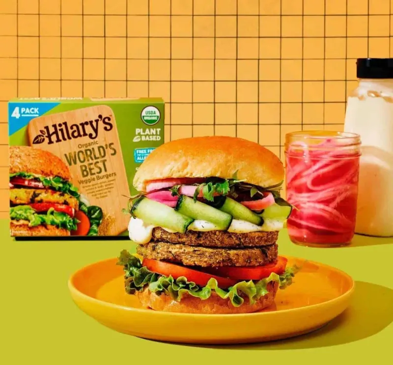 Hilary's World's Best Veggie Burger