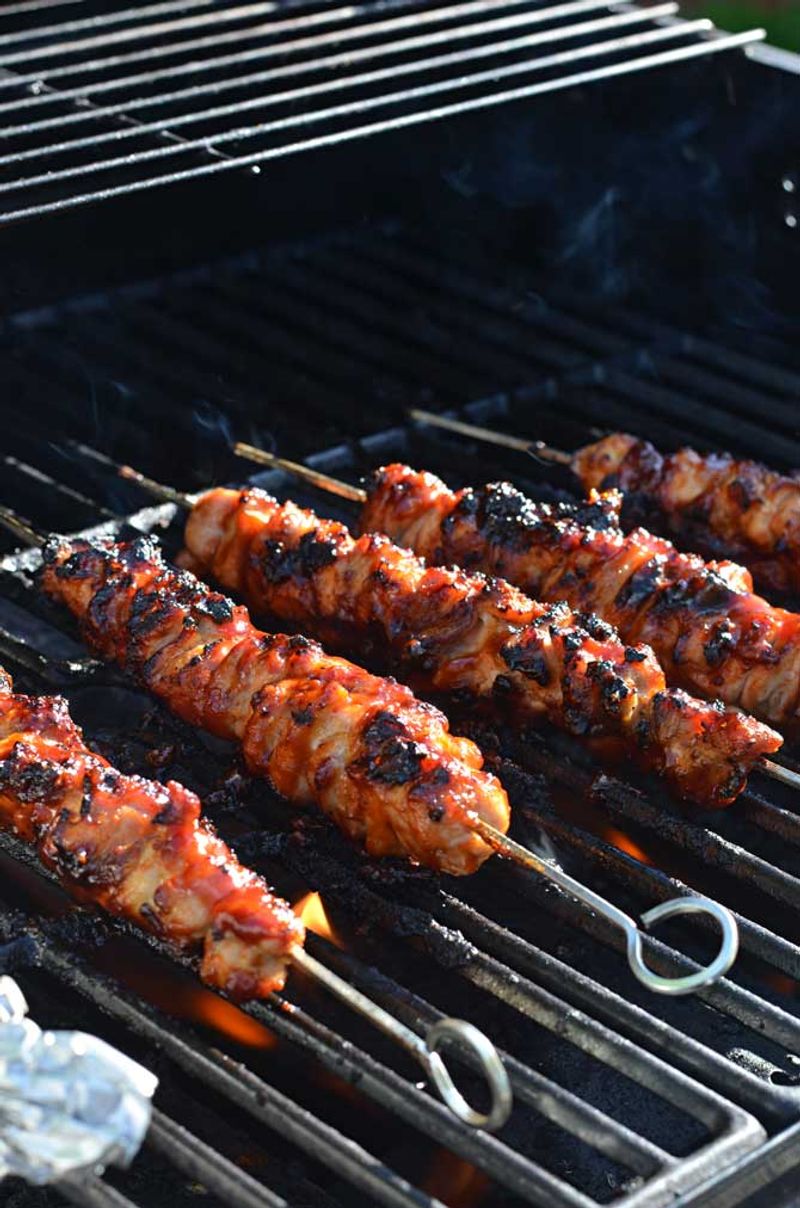 BBQ Chicken Skewers