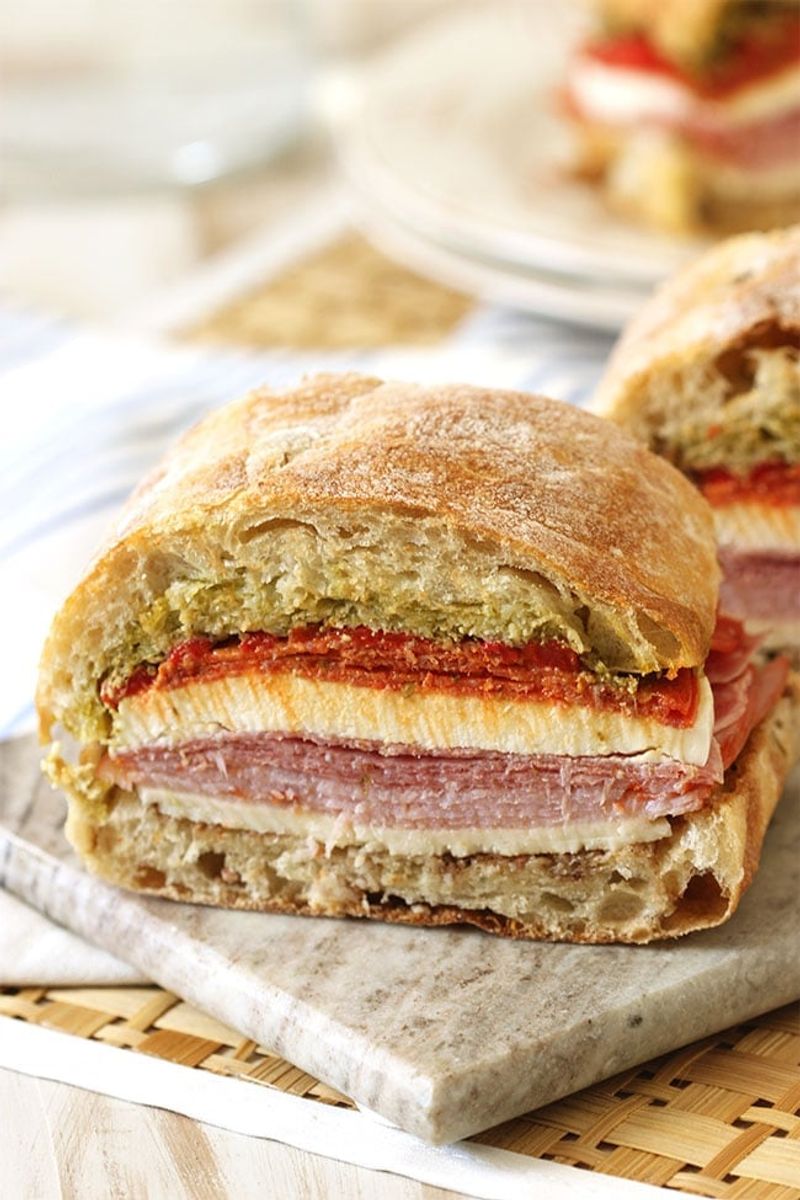 Stuffed Picnic Loaf