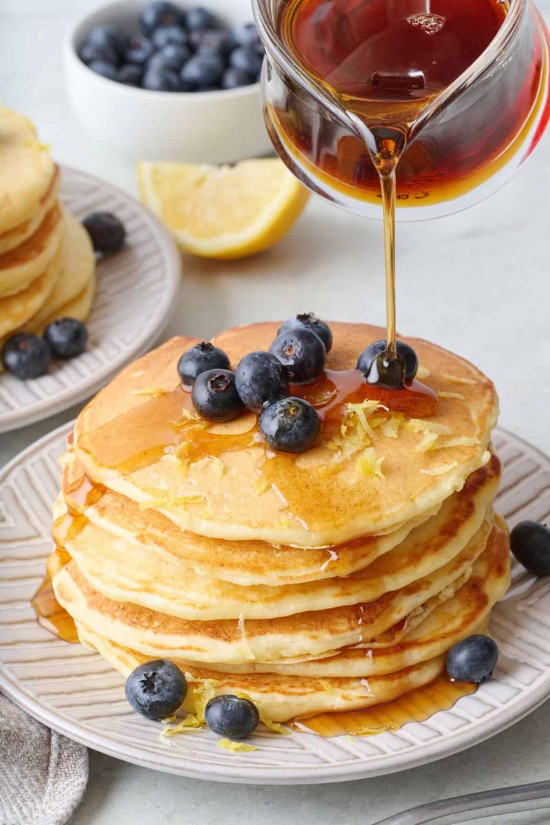 Fluffy Lemon Ricotta Pancakes