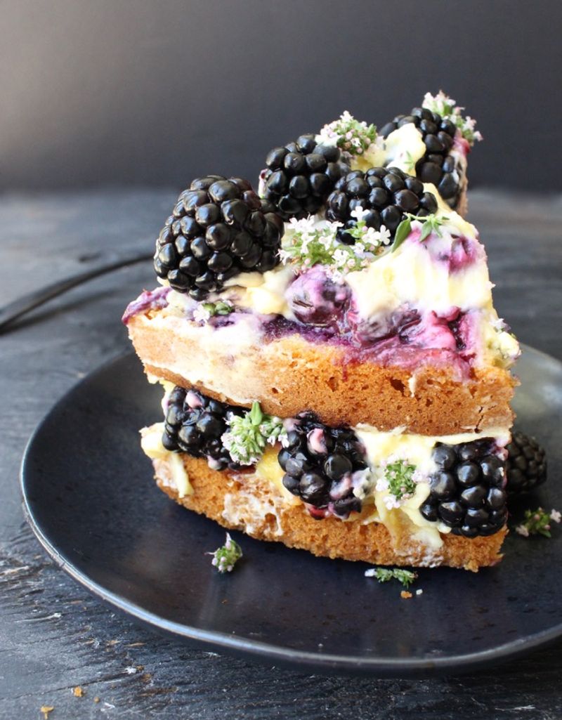 Blackberry Basil Bombshell