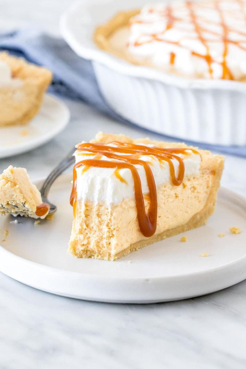 Salted Caramel Cream Pie