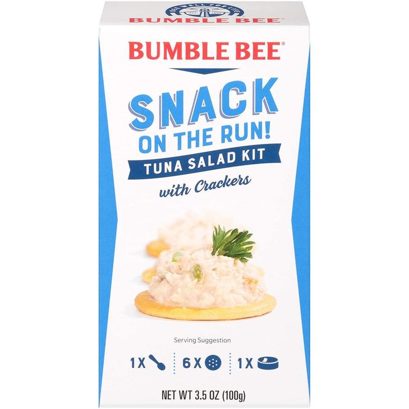 Bumblebee Ready-To-Eat Tuna Salad With Crackers