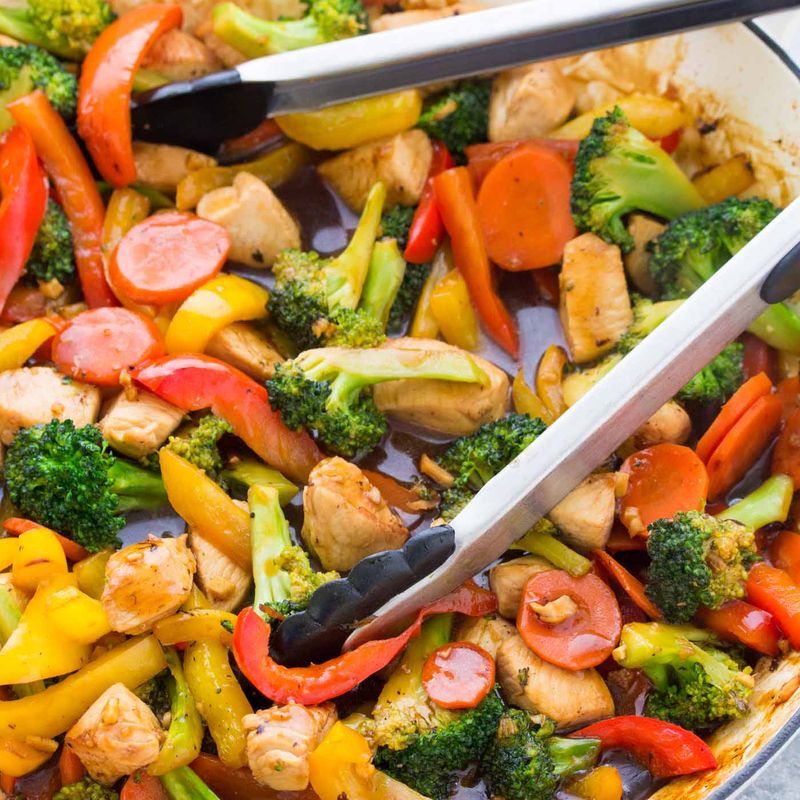 Chicken And Vegetable Stir-Fry