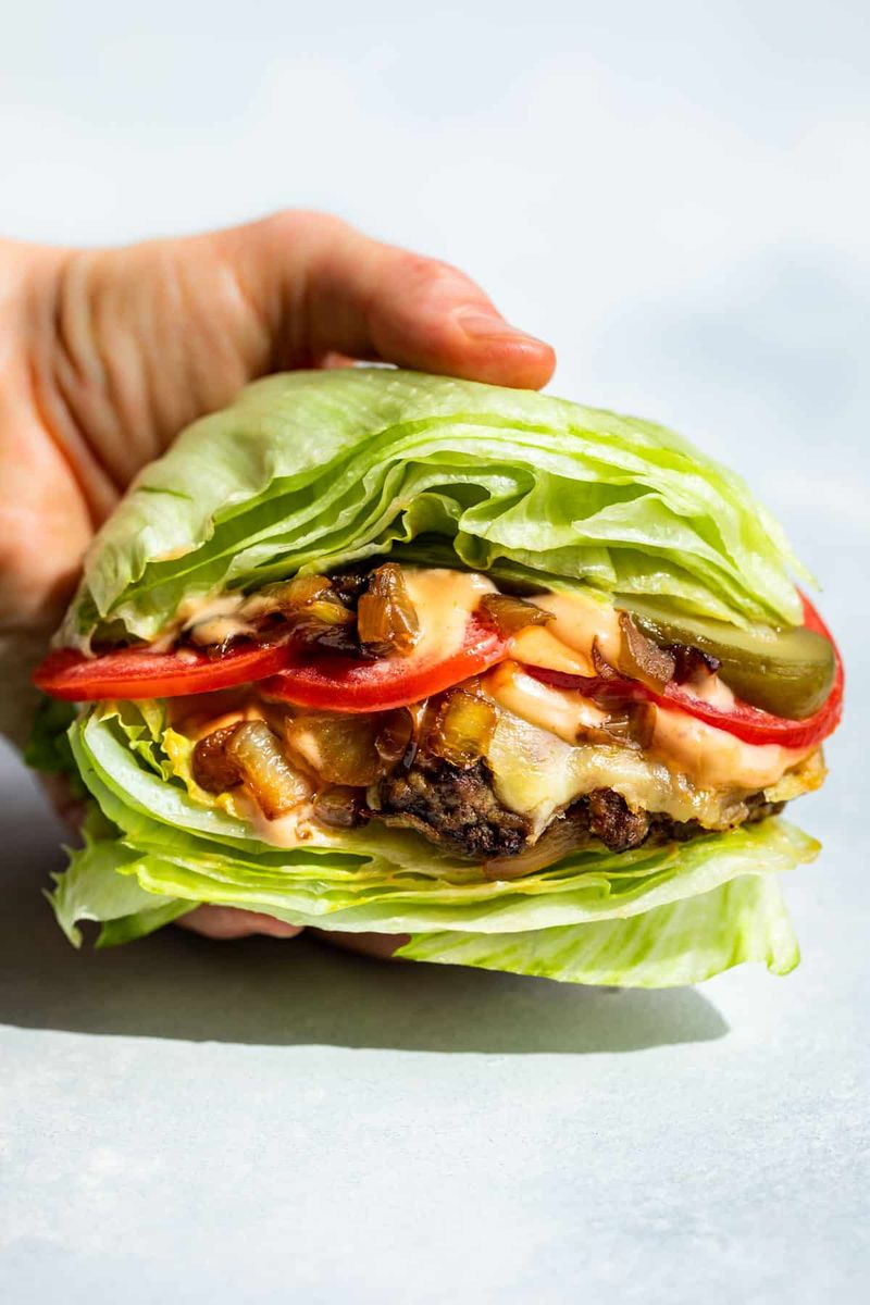 Cheeseburger Lettuce Wraps