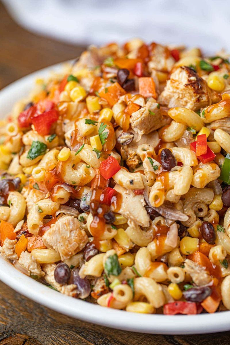 BBQ Chicken Pasta Salad