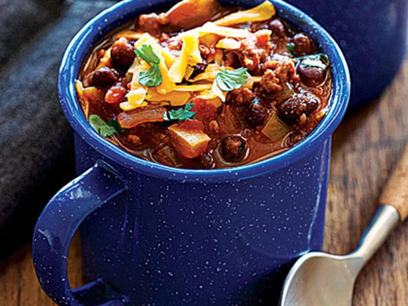 Turkey Chili In A Thermos