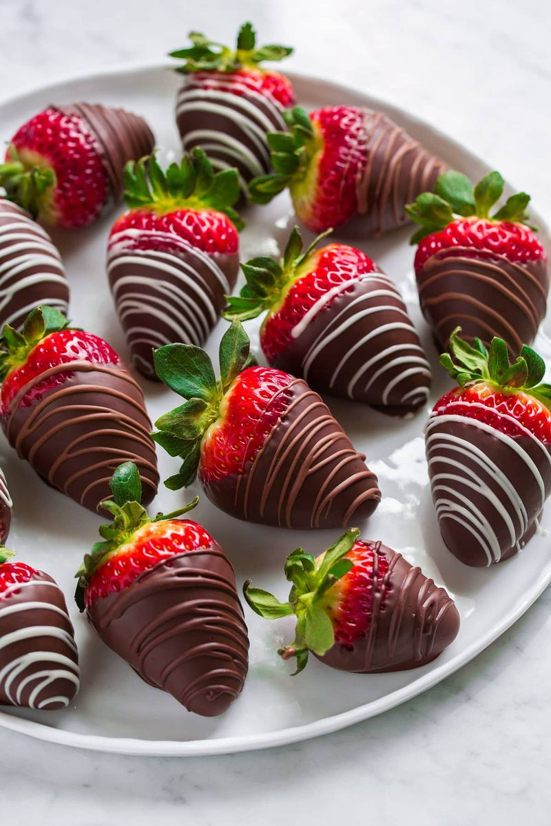 Chocolate-Dipped Strawberries
